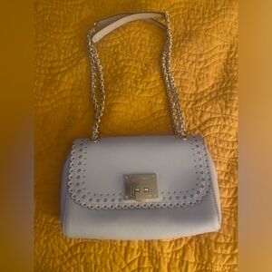 Michael Kors Crossbody yet adjustable for shoulder bag 12” x 9” pink leather